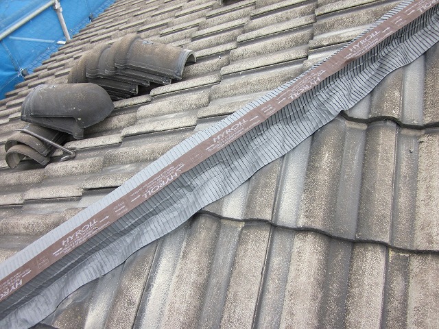 棟瓦の積み直しもおまかせ